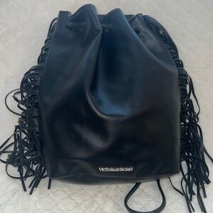 Victoria’s Secret black cowgirl backpack